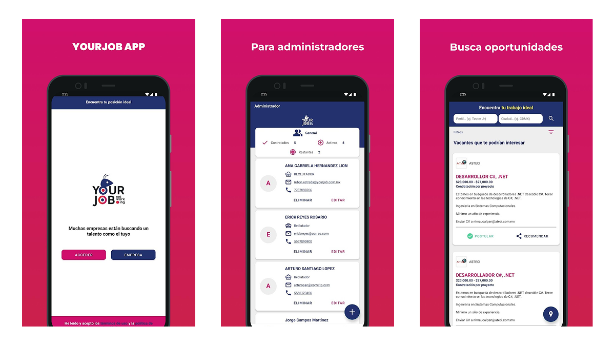 Android at Asteci Experience