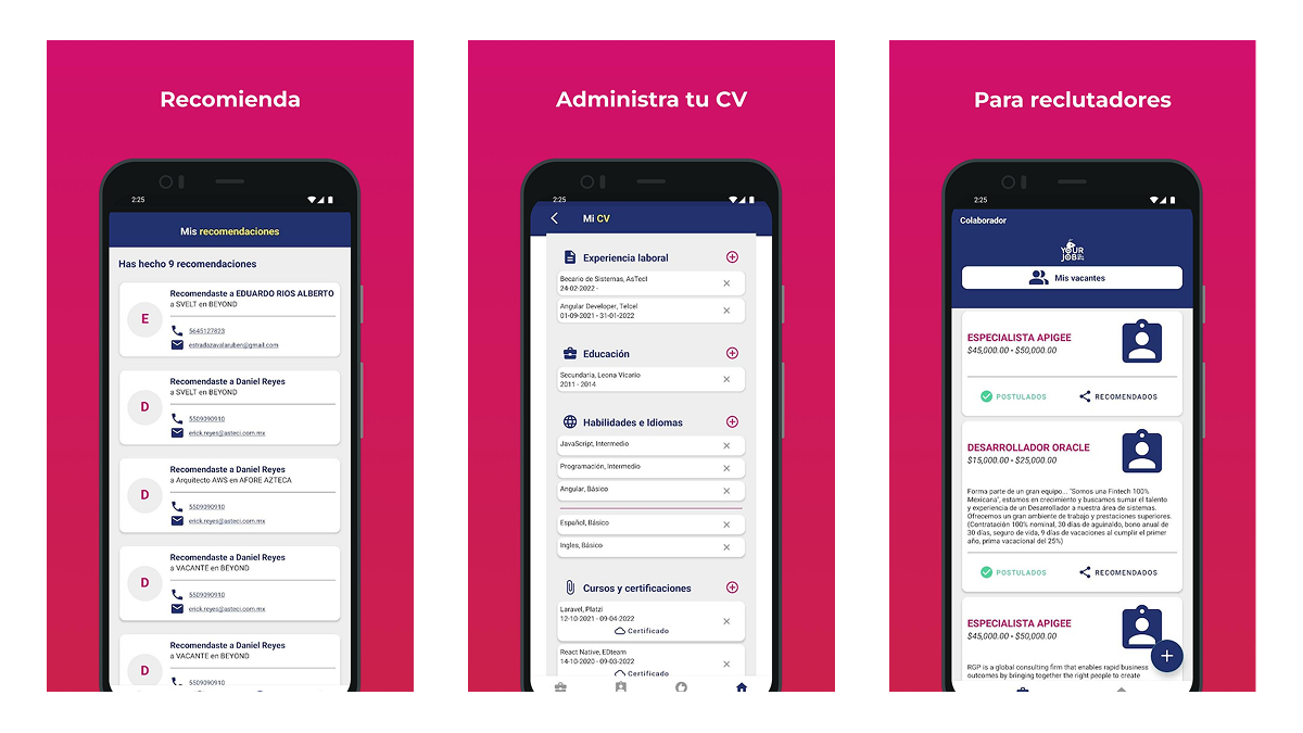 Android at Asteci Experience