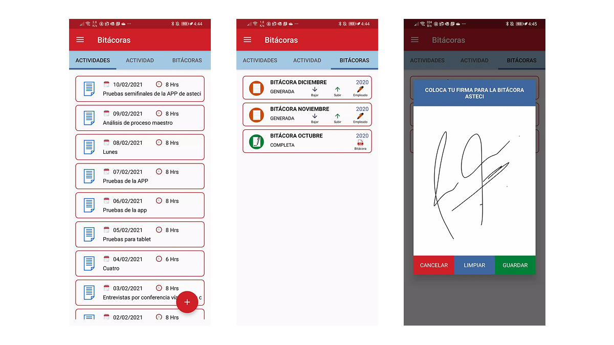 Software at Asteci Experience